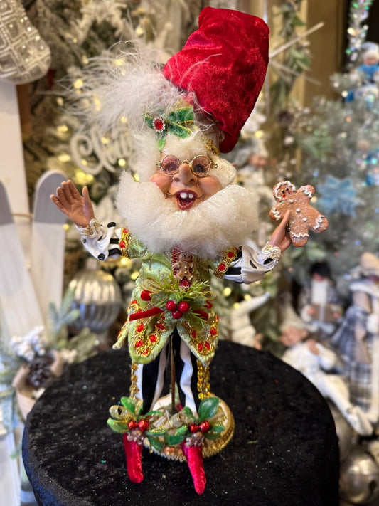 MARK ROBERTS - Small Gingerbread Cookie Elf 51-64076