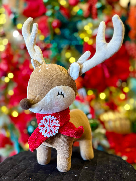 35CM CUPID THE CUTE PLUSH REINDEER STANDING SXH520