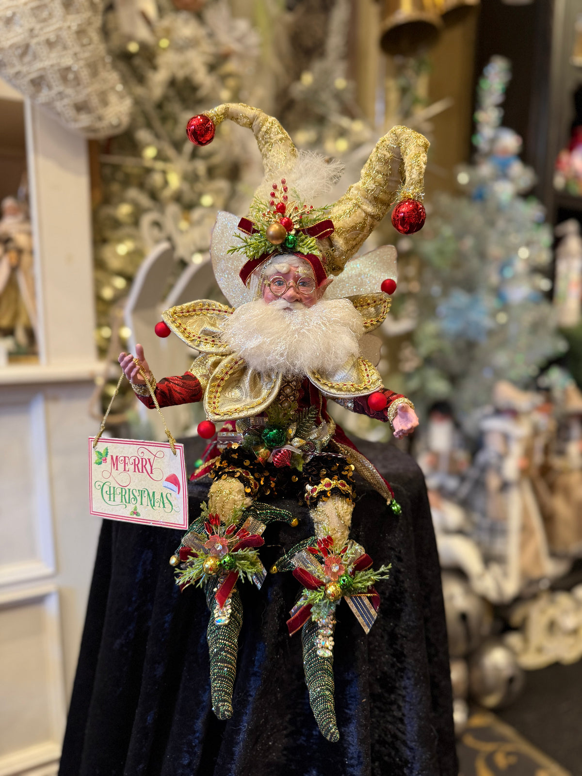 MARK ROBERTS - Medium Merry Christmas Fairy 51-64360