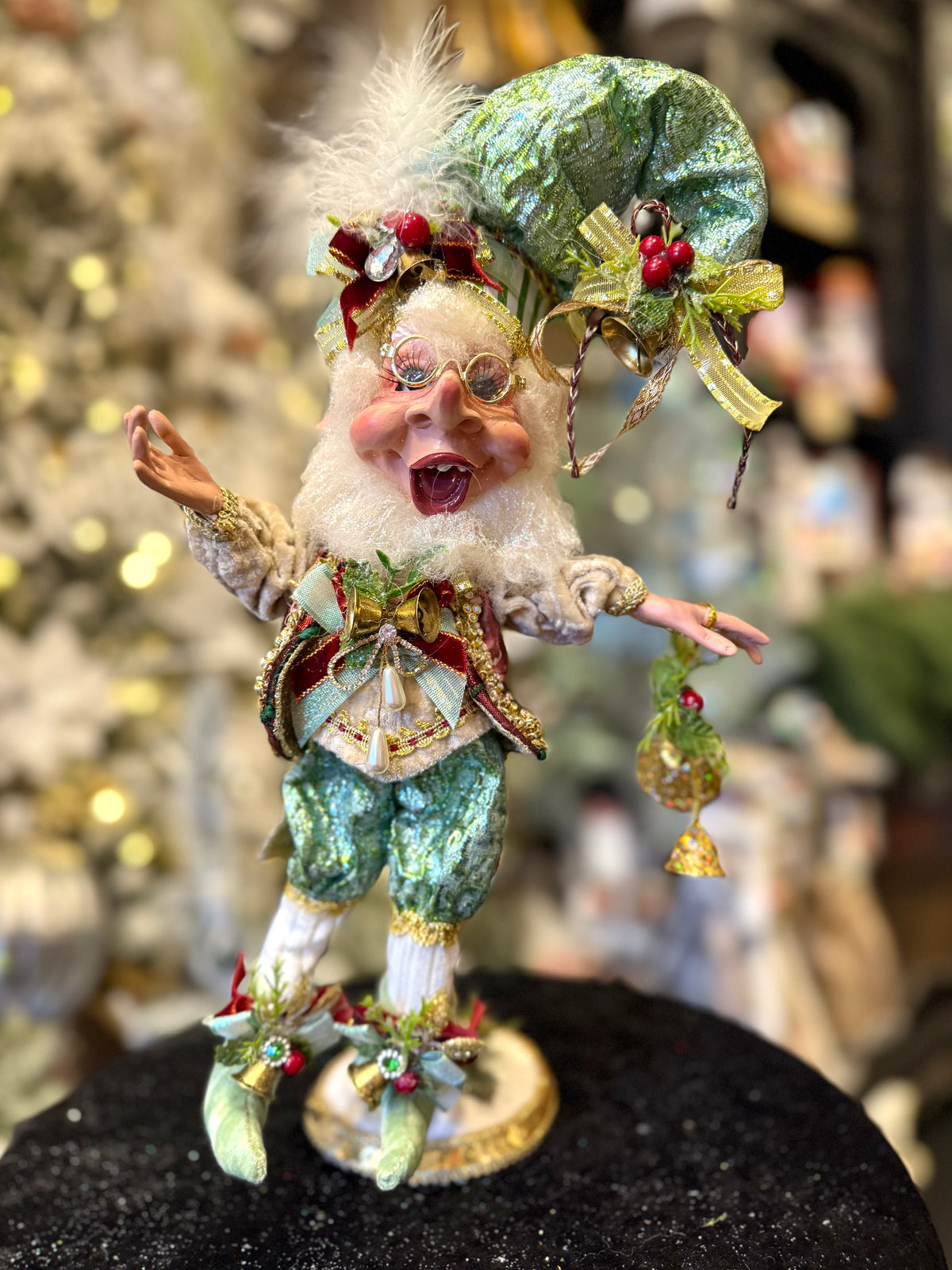 MARK ROBERTS - SMALL BELL RINGER ELF 51-64052
