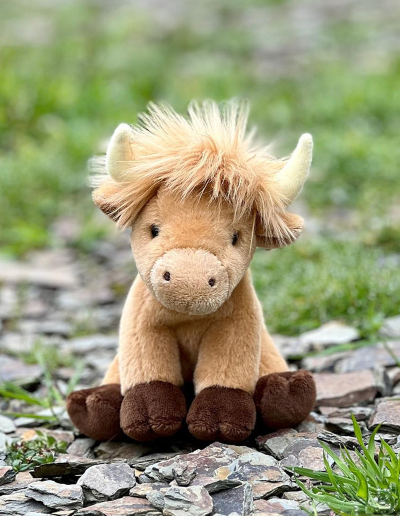 CHARLIE BEARS CUDDLE CUB HIGHLAND COW