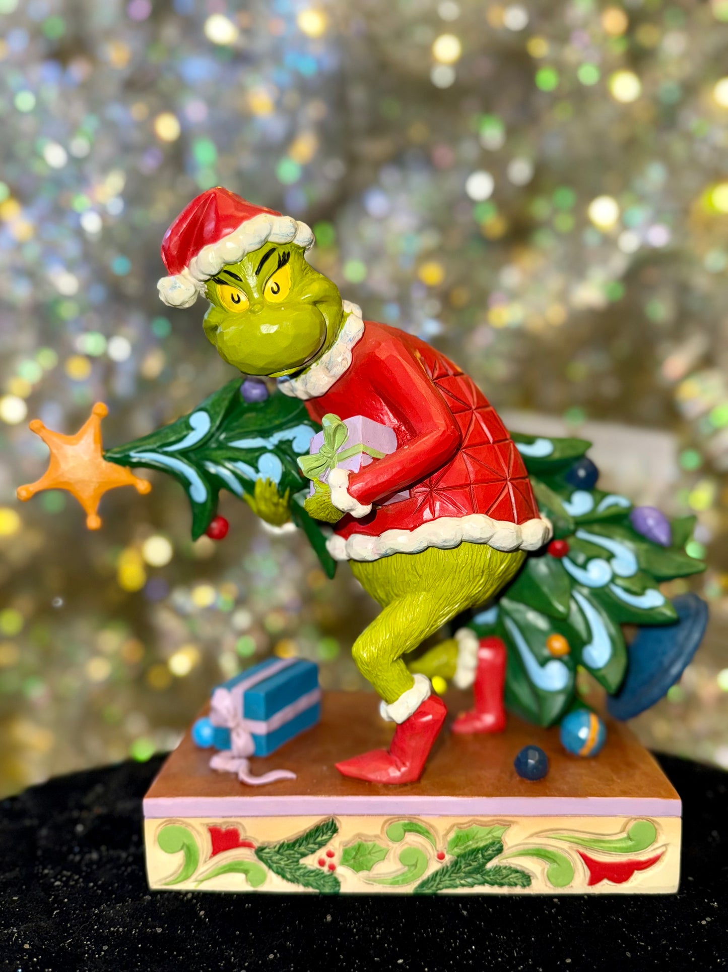 JIM SHORE - GRINCH STEALING TREE 6017064