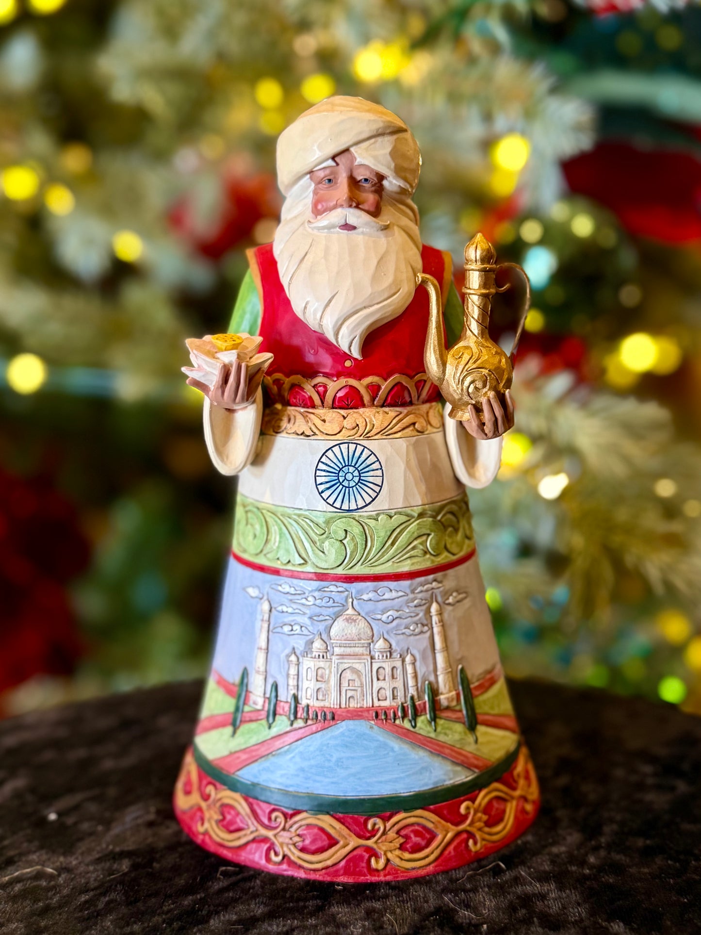 JIM SHORE HWC INDIAN SANTA 6017013