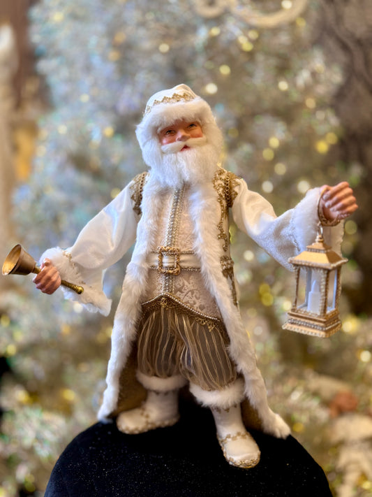 KATHERINE'S COLLECTION GOLDEN LEAF SANTA 28-528752