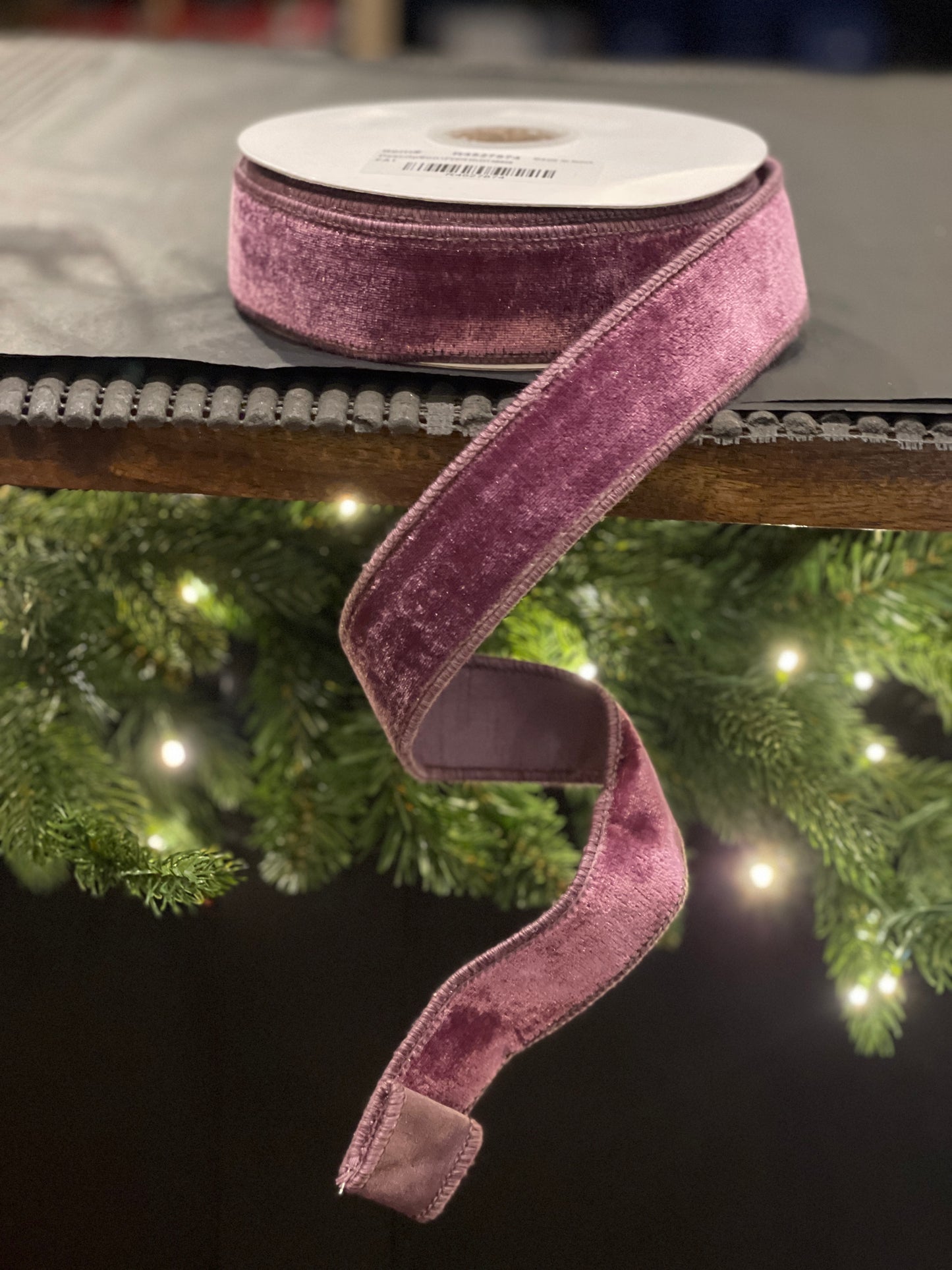 PURPLE VELVET 1.5 INCH X 10 YARD RIBBON R4527874