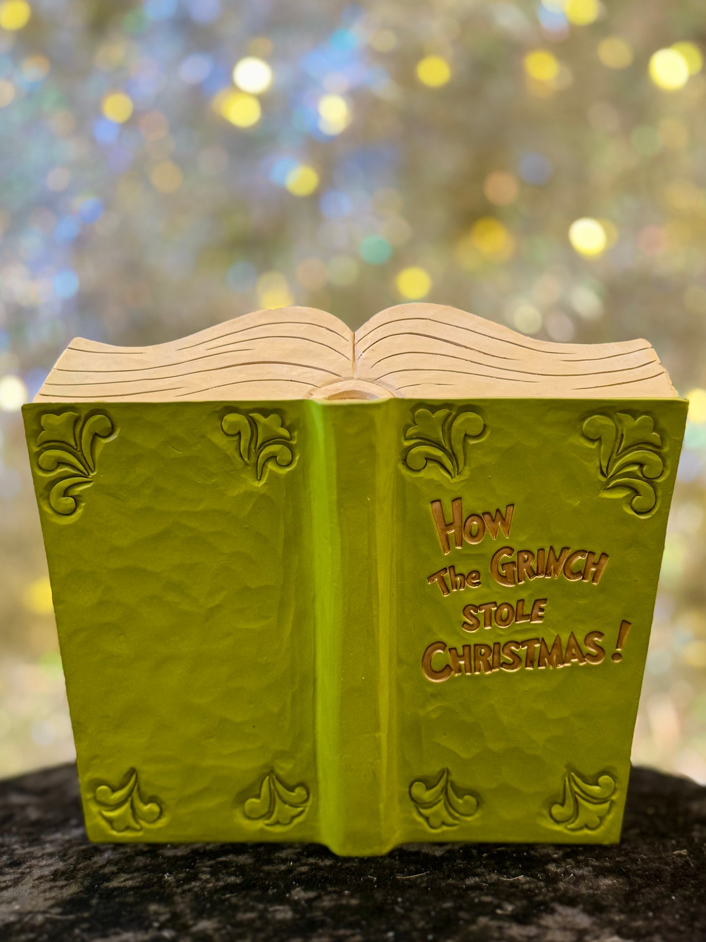 JIM SHORE GRINCH - GRINCH WITH MAXY AND CINDY LED 6017056