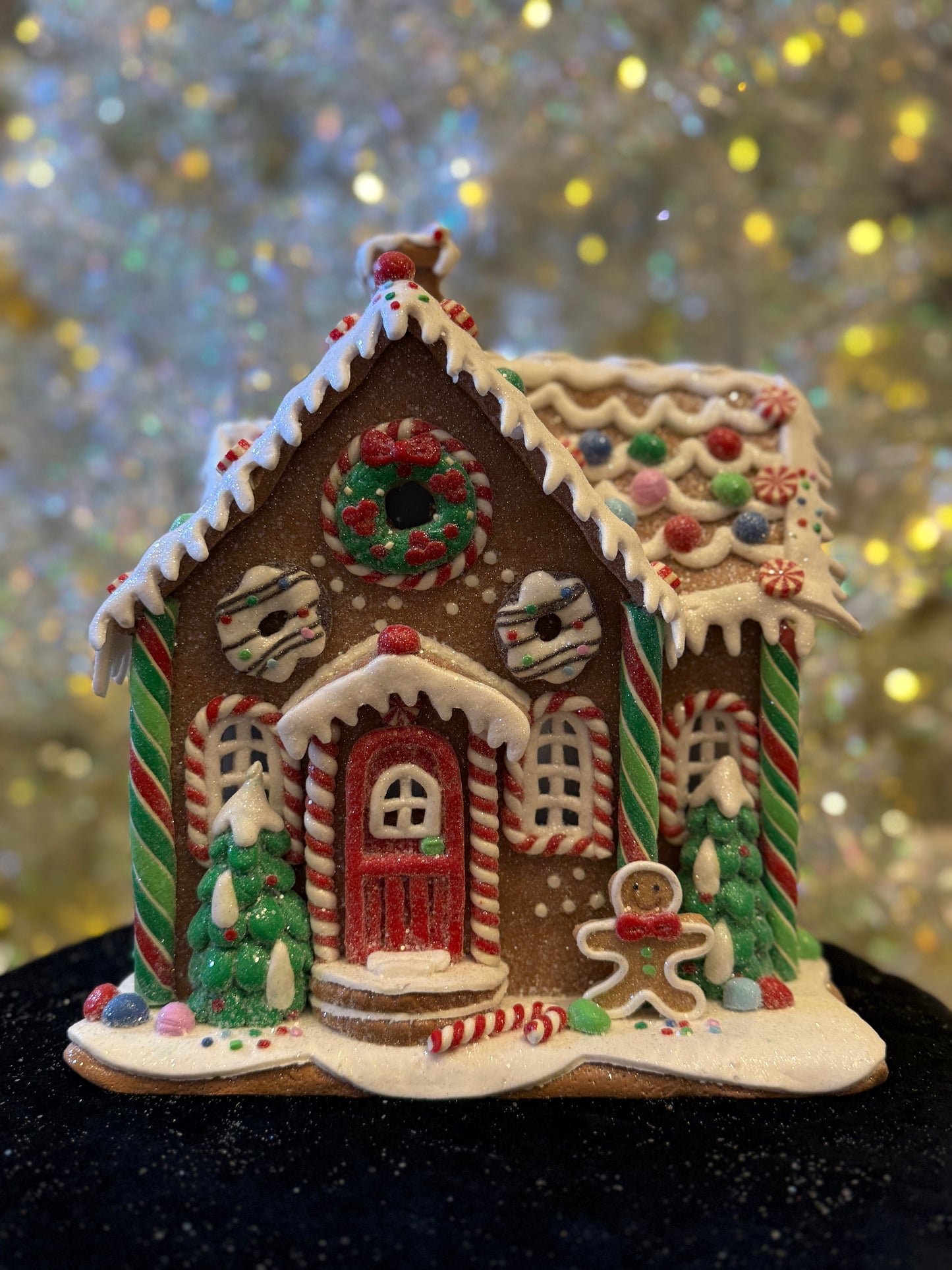 GINGERBREAD CANDY LED HOUSE 4516675