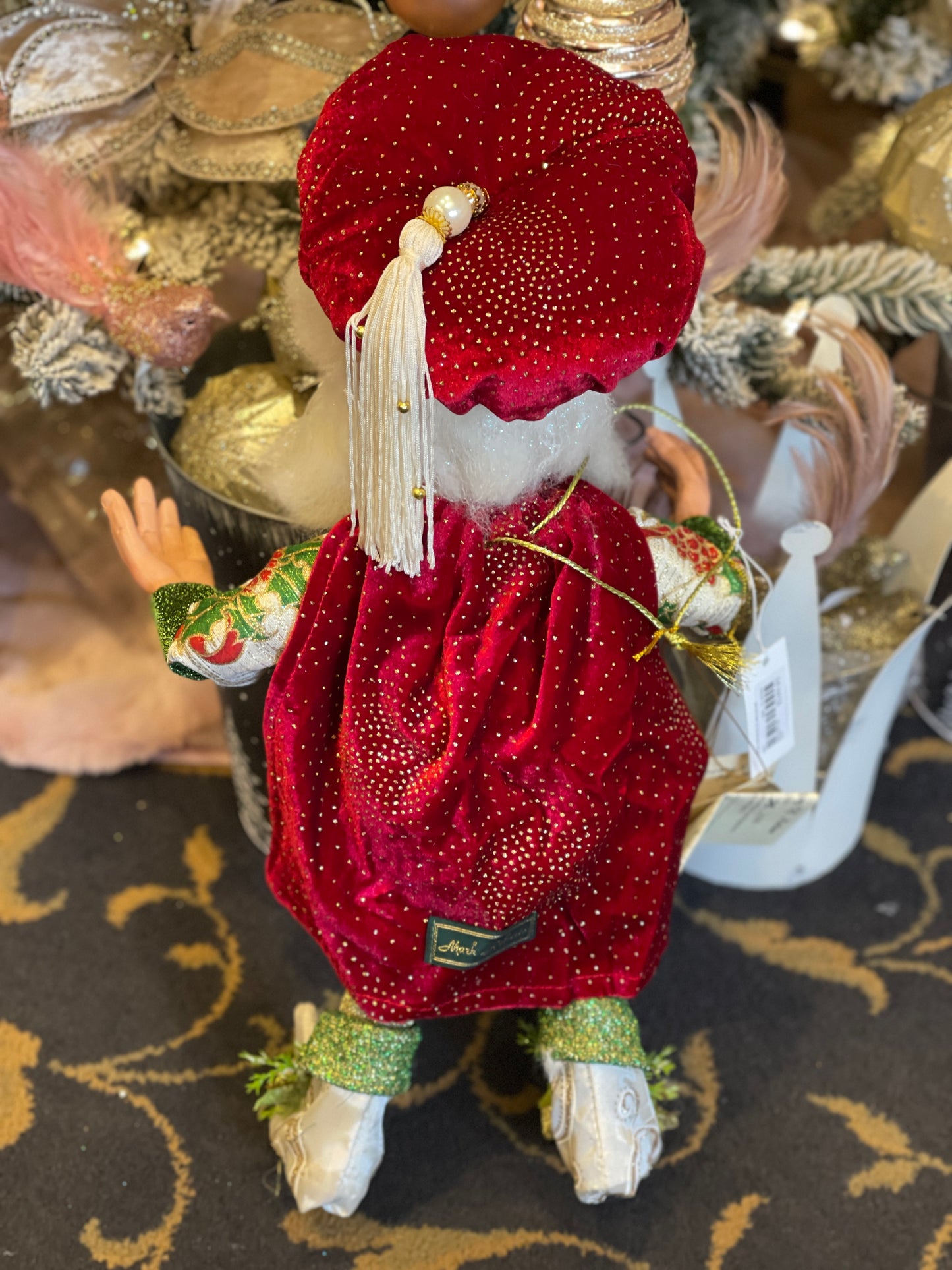 MARK ROBERTS MEDIUM ELF SPARKLING DECORATING 51-05562