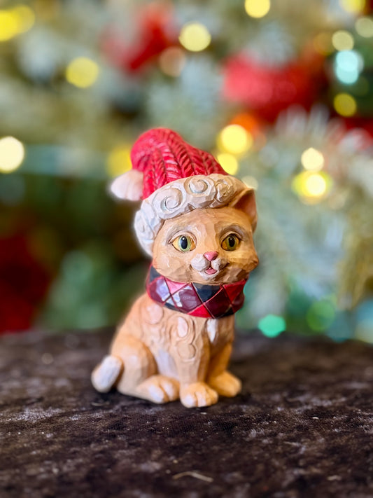 JIM SHORE HWC - MINI HIGHLAND GLEN CAT 6017029