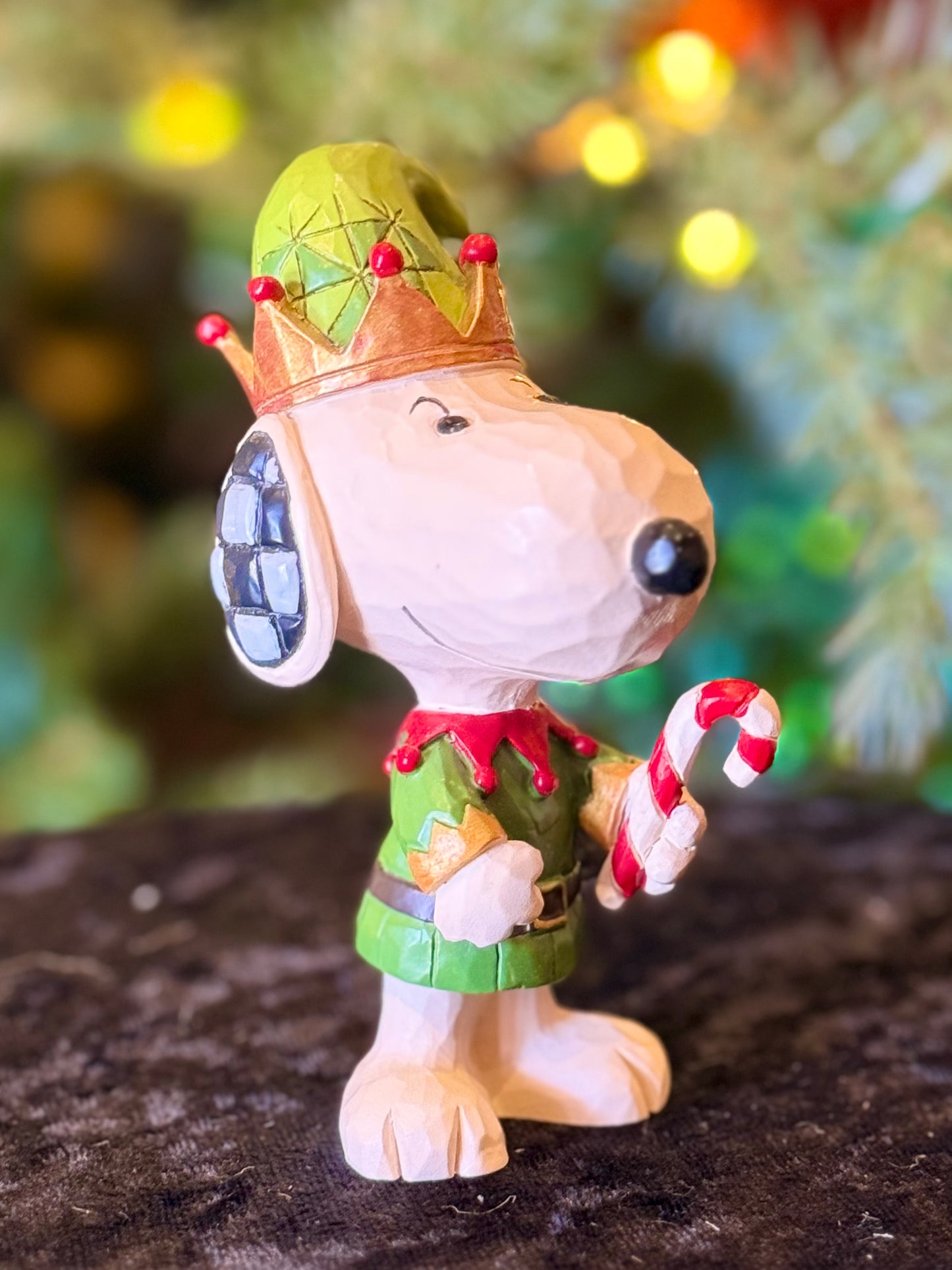 JIM SHORE MINI SNOOPY CHRISTMAS ELF 6017239