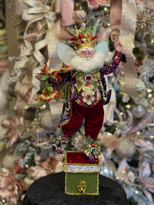 MARK ROBERTS CHRISTMAS EVE FAIRY STOCKING HOLDER 51-44790