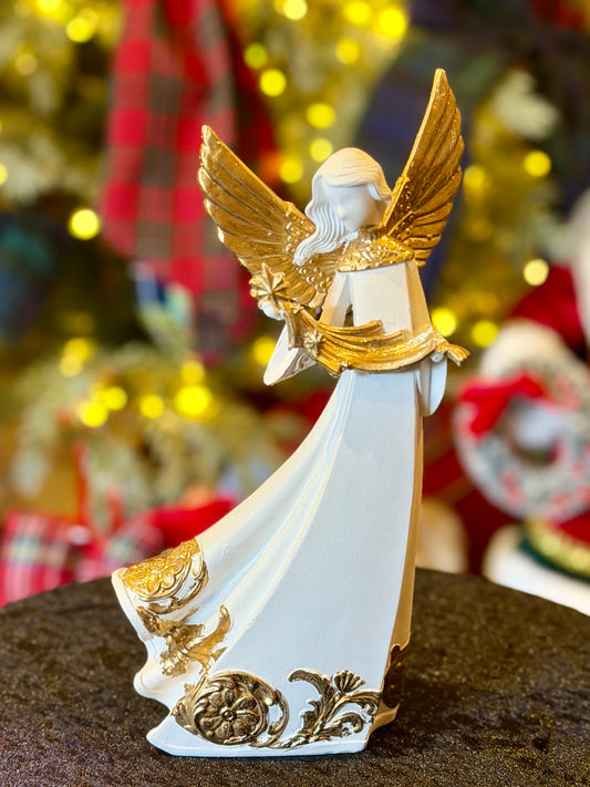 Embellished Angel With Swag FCA017