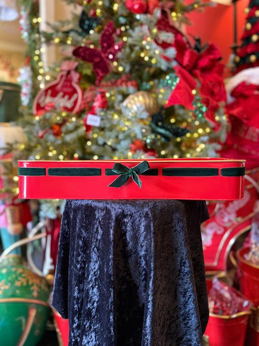 Large Red Christmas Tray STZ021