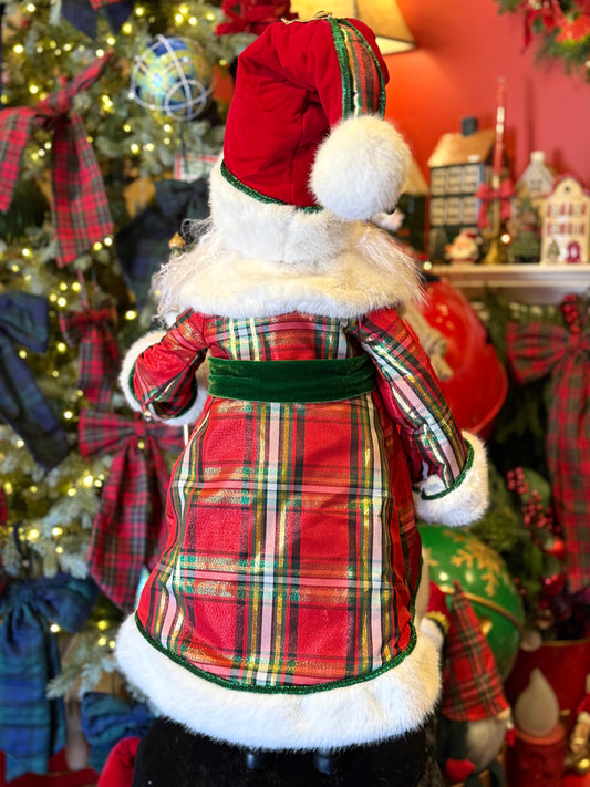 Traditional Fabric Santa Claus FCA185
