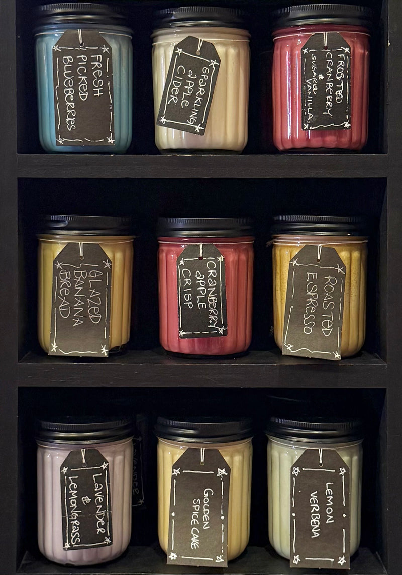 SWAN CREEK HOMESPUN JAR CANDLE