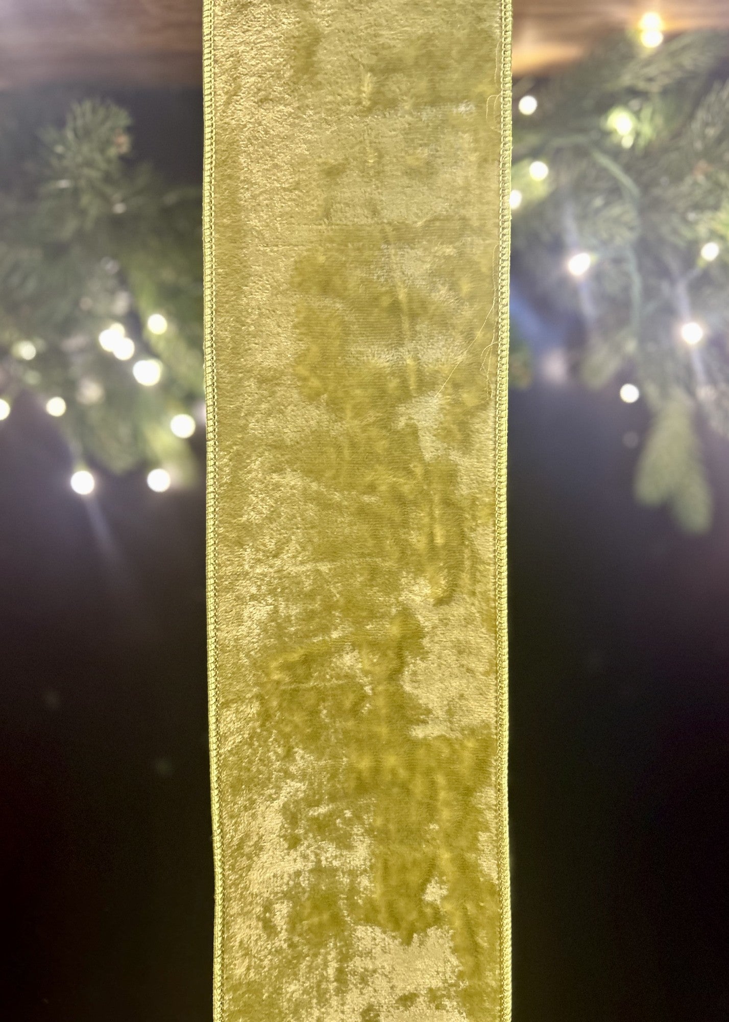 100mm Lime Ribbon SOM489