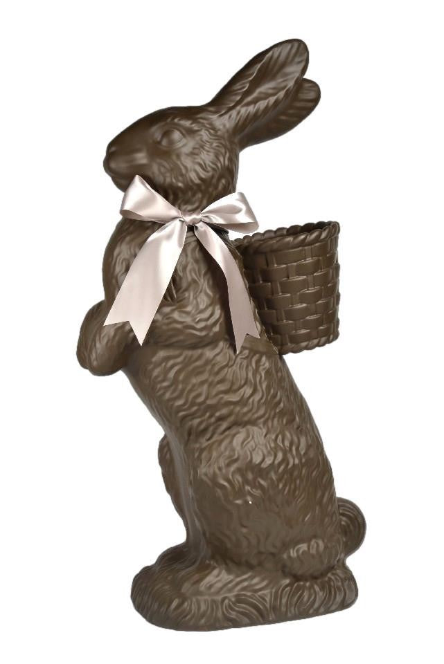 DARK CHOCOLATE LARGE STANDING EASTER BUNNY HTEM023