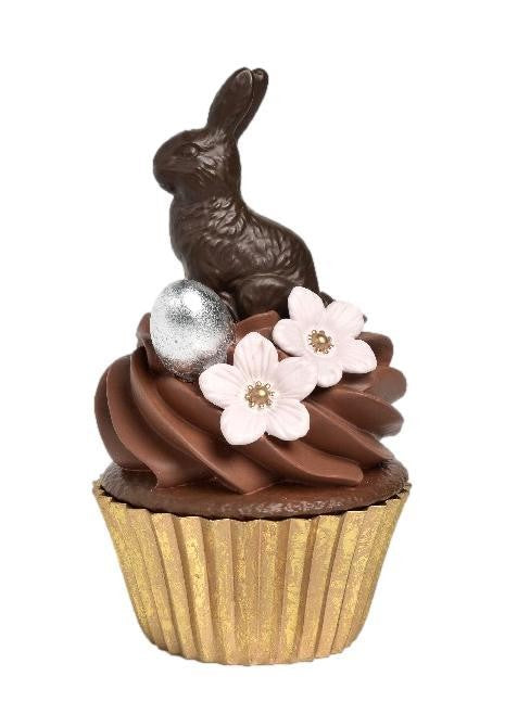 CHOCOLATE BUNNY IN CUPCAKE HTEM025